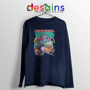 Last Episode of Golden Girls Navy Long Sleeve Tee