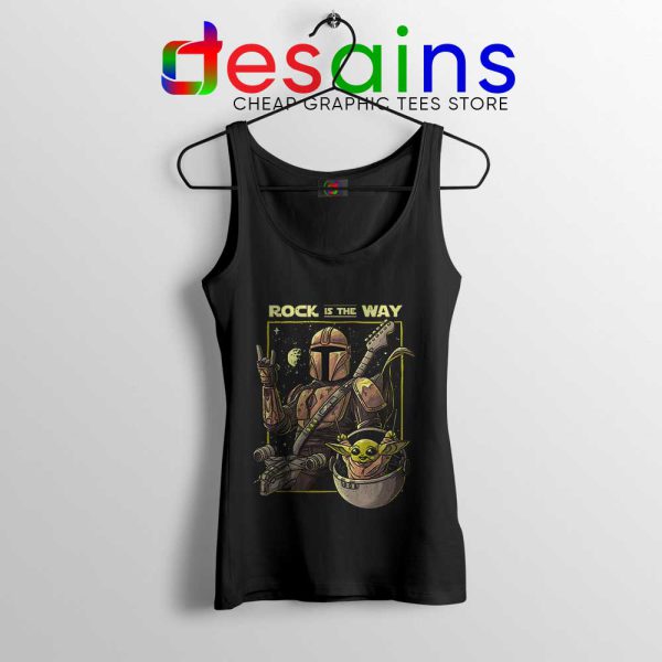 Mandalorian AcDc Rock n Roll Tank Top Disney+