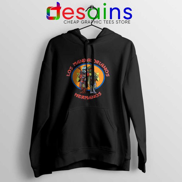 Mandalorian Los Pollos Hermanos Black Hoodie Disney+