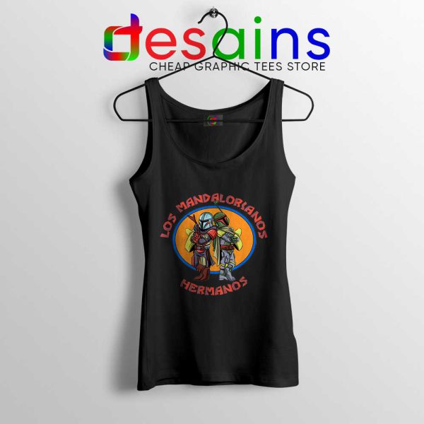 Mandalorian Los Pollos Hermanos Black Tank Top Star Wars