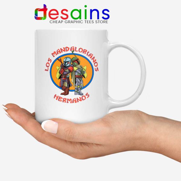 Mandalorian Los Pollos Hermanos Mug Star Wars Funny