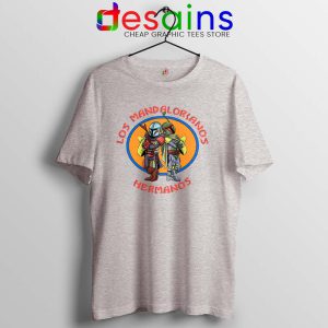 Mandalorian Los Pollos Hermanos Sport Grey T Shirt Mando