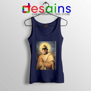 Mr Incredible Meme Pious Navy Tank Top Bob Parr