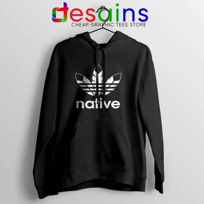 Native American Adidas Hoodie Indians Logo