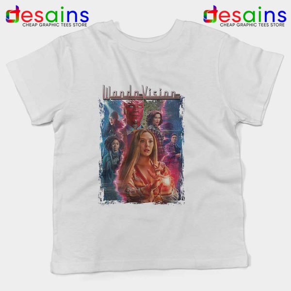 Scarlet Witch and Vision Kids Tee Wandavison Disney+