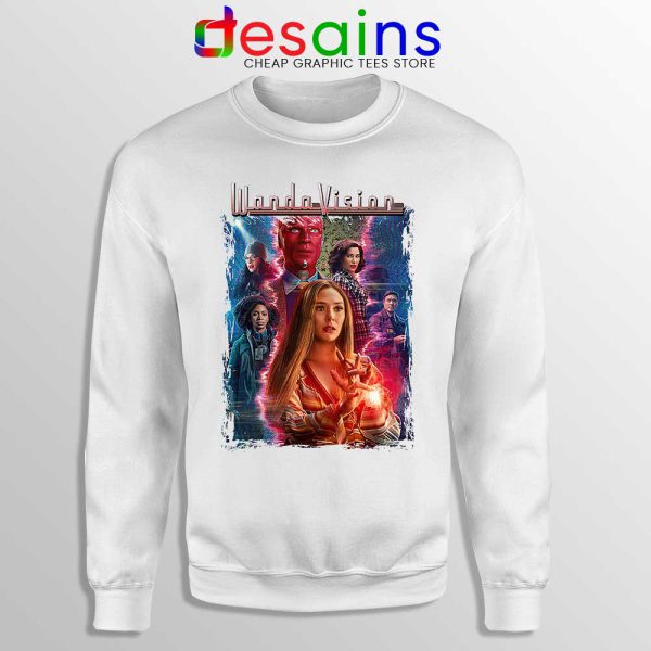 Scarlet Witch and Vision Sweatshirt Wandavison Marvel