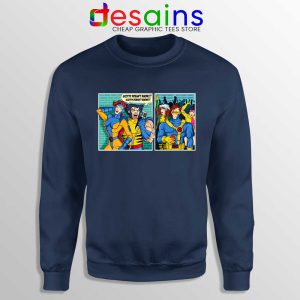 Scotty Doesnt Know Navy Sweatshirt X-Men Comics