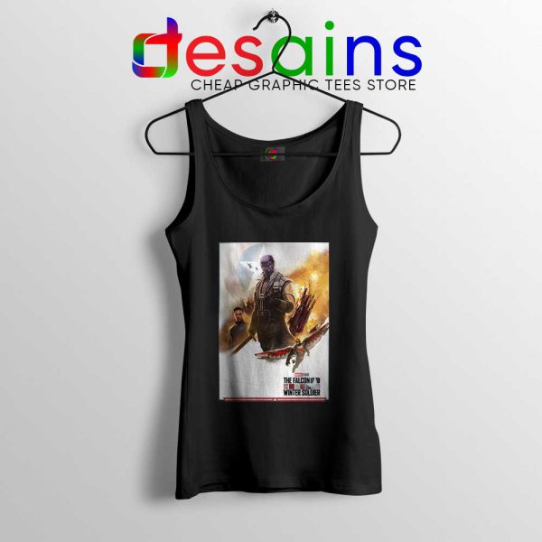 The Falcon and Winter Soldier Black Tank Top Avengers Endgame