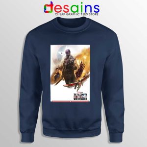 The Falcon and Winter Soldier Navy Sweatshirt Disney+