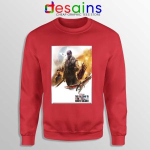The Falcon and Winter Soldier Red Sweatshirt Disney+