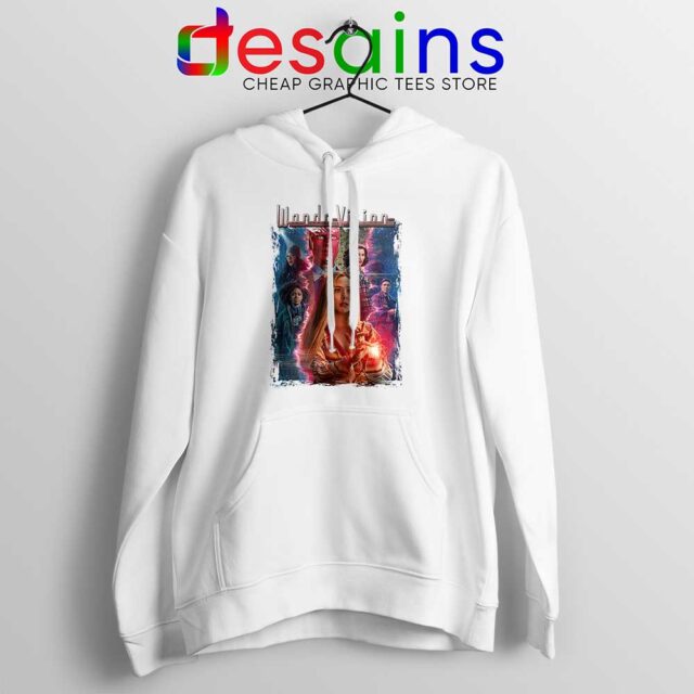 Wandavison Scarlet Witch and Vision Hoodie