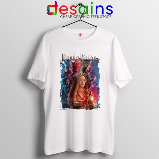 Wandavison Scarlet Witch and Vision T Shirt Marvel
