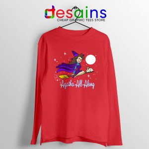 Agatha All Along WandaVision Red Long Sleeve Tee Disney+