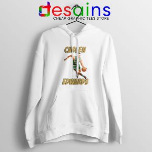 Best Carsen Edwards Celtics White Hoodie NBA Merch