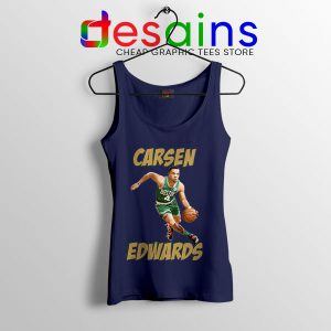 Buy Best Carsen Edwards Celtics Navy Tank Top