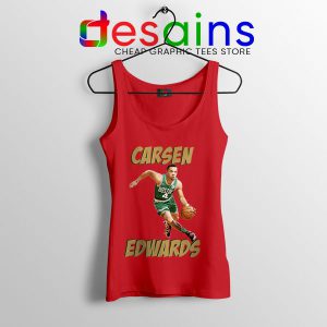 Buy Best Carsen Edwards Celtics Red Tank Top