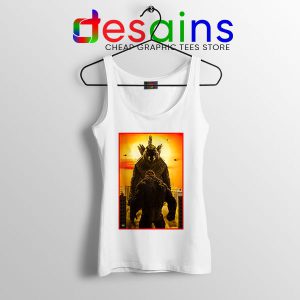 Buy Godzilla vs King Kong 2020 White Tank Top New Movie