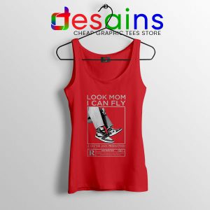 Cactus Jack Look Mom I Can Fly Red Tank Top Travis Scott