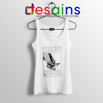 Cactus Jack Look Mom I Can Fly White Tank Top Travis Scott