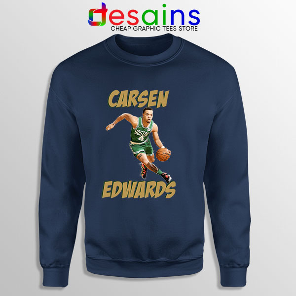Carsen Edwards Celtics Cheap Navy Sweatshirt