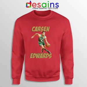 Carsen Edwards Celtics Cheap Red Sweatshirt