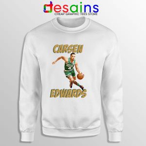 Carsen Edwards Celtics Cheap White Sweatshirt