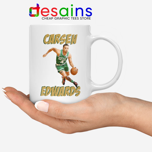 Carsen Edwards Celtics Graphic Mug Boston Celtics NBA
