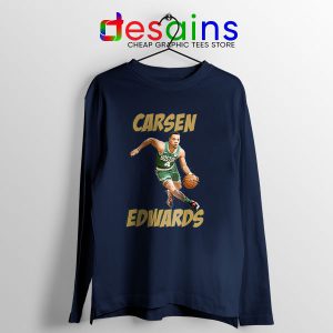 Carsen Edwards Nba New Navy Long Sleeve Tee