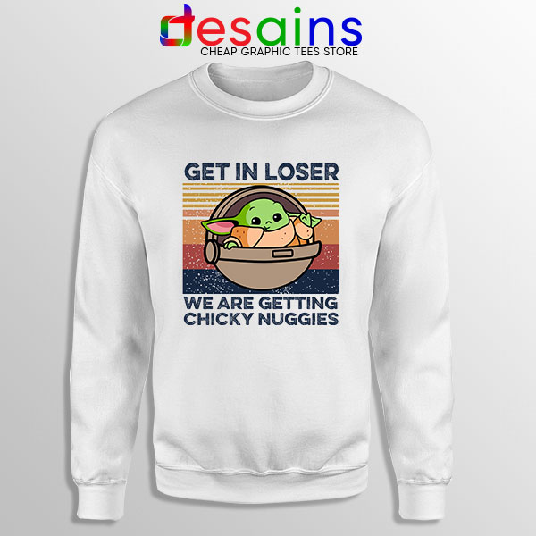 Chicky Nuggies Baby Yoda Sweatshirt Meme Grogu