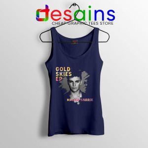 EP Gold Skies Martin Navy Tank Top Animals Song