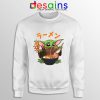 Funny Ramen Baby Yoda Sweatshirt The Mandalorian