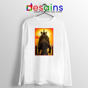 Godzilla vs Kong Who Won White Long Sleeve Tee Movie Merch