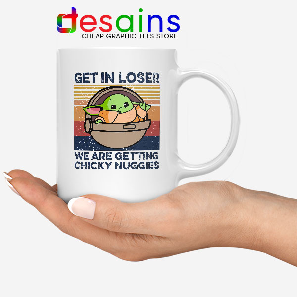 Baby Yoda Coffee Mug | Grogu Chicky Nuggies Holder