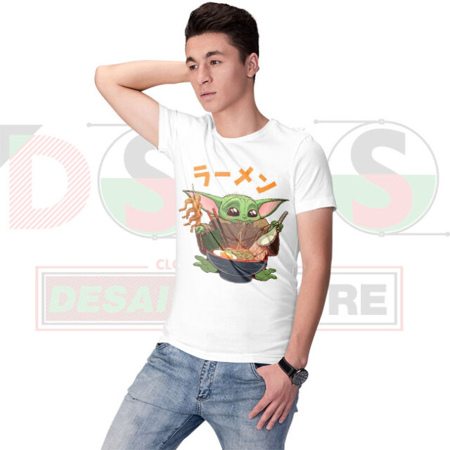 Ramen Baby Yoda Funny T Shirt - The Mandalorian Season 3