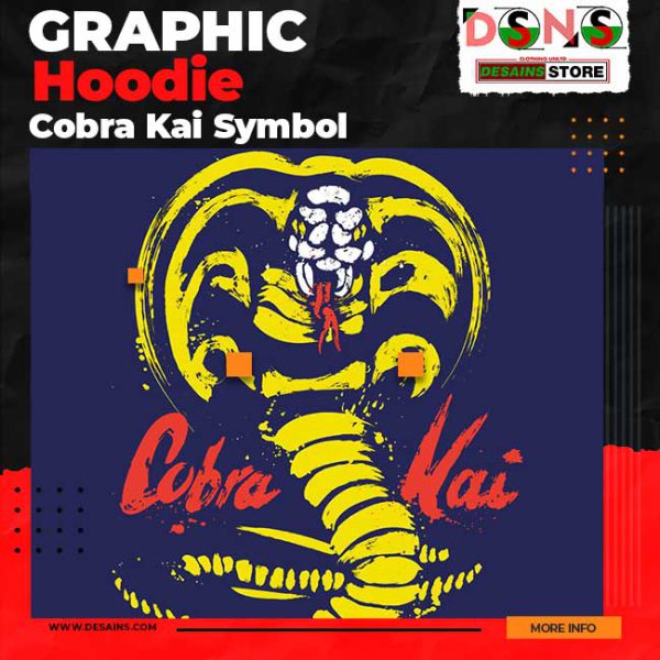 Rock the Cobra Kai spirit Graphic Hoodie