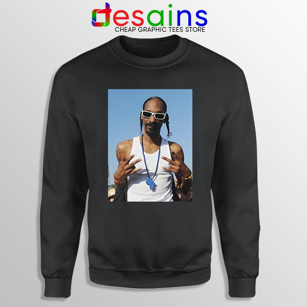 Snoop Dogg Rapper Cheap Black Sweatshirt Deep Cover