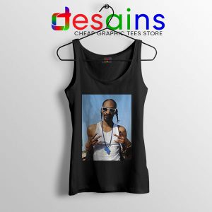 Snoop Dogg Rapper Graphic Black Tank Top Nipsey Blue