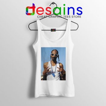 Snoop Dogg Rapper Graphic Tank Top Nipsey Blue