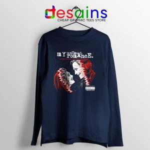 Vision and Scarlet Witch Romance Navy Long Sleeve Tee Disney+