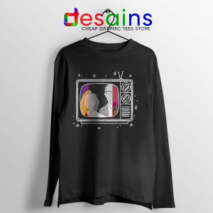 Wandavision 90s Sitcom Black Long Sleeve Tee Disney Plus