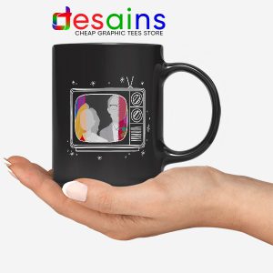 Wandavision 90s Sitcom Black Mug Disney+ TV Merch