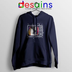 Wandavision 90s Sitcom Navy Hoodie Disney+ Tv Show