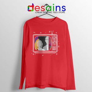 Wandavision 90s Sitcom Red Long Sleeve Tee Disney Plus