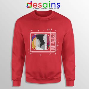 Wandavision 90s Sitcom Red Sweatshirt Avengers TV Series