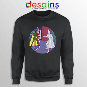 Wandavision White Vision Sweatshirt Marvel Comics Art