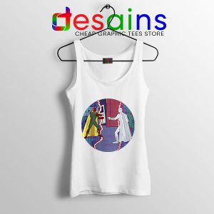 White Vision Marvel Disney White Tank Top Wandavision