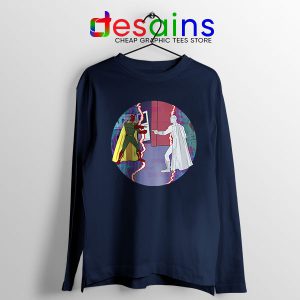 White Vision Wandavision Navy Long Sleeve Tee Avengers