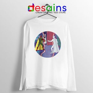 White Vision Wandavision White Long Sleeve Tee Avengers