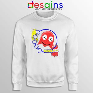 Best Blink 182 Game White Sweatshirt Blinky Pac Man