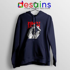 Best DMX Rapper Legend Navy Hoodie Hip hop